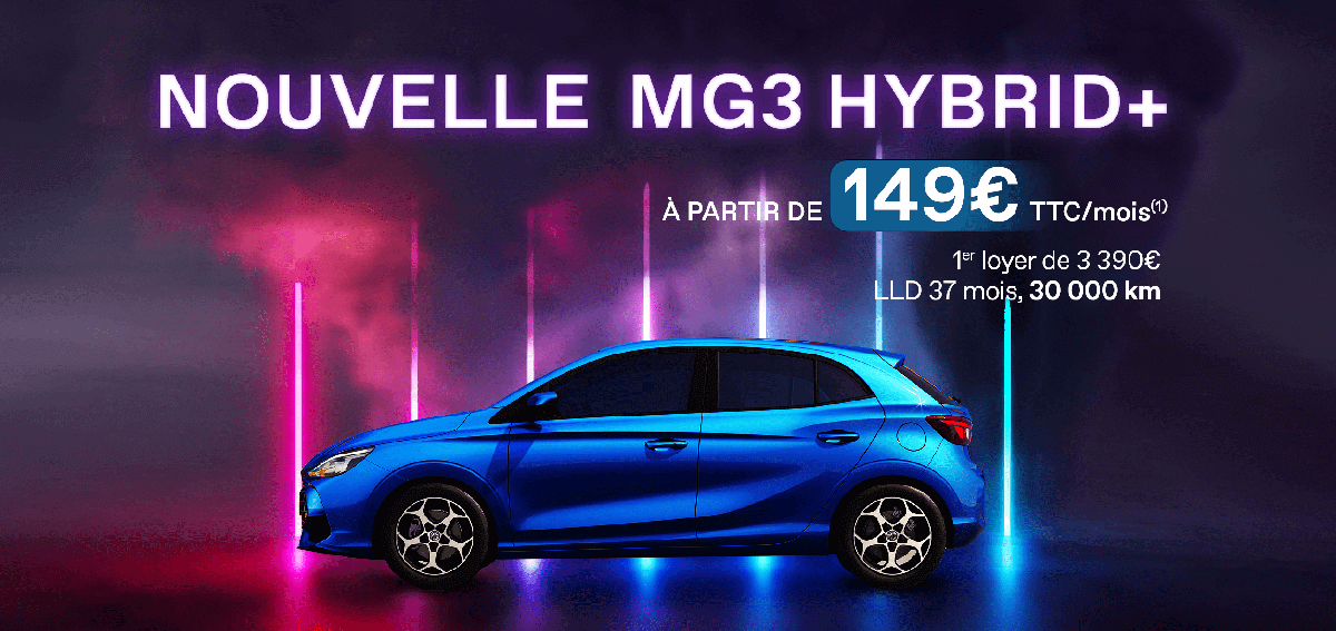 Nouvelle MG3 Hybride+